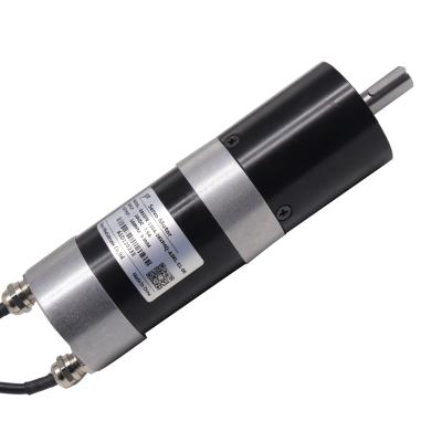 A porta de velocidade viaja de automóvel 130 o motor 24V da engrenagem planetária de servo motor 57mm de laço fechado do watt