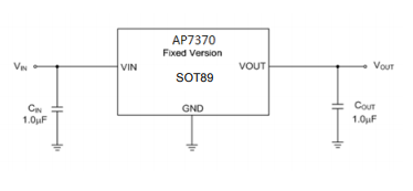 Линейный позитв IC регулятора напряжения тока AP7370-50W5-7 исправил 1 выход 300mA SOT-25