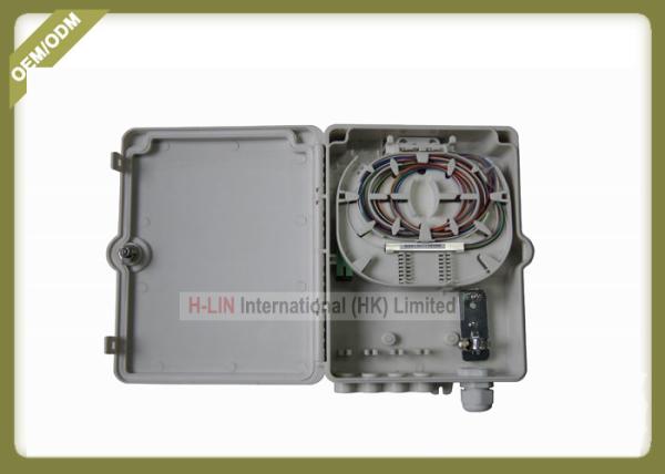 IP65 Fiber Optic Termination Box 8 Cores , Ftth Fiber Optic Distribution Box