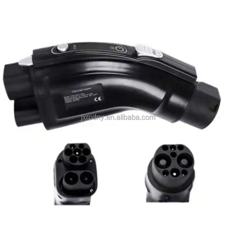 High voltage Adaptive Fast Charging USB Ccs2 Gbt Adapter 125A Ev Charger Charging Connector 8mm