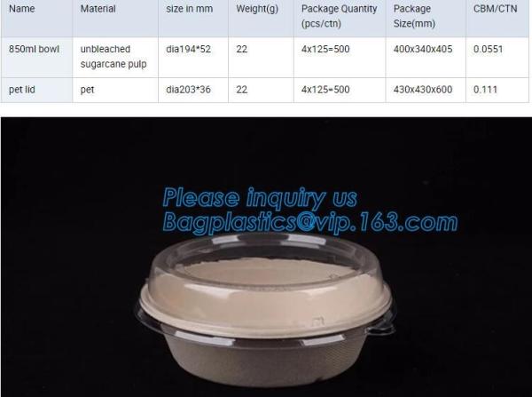 microwavable disposable biodegradable corn starch salad bowl,Healthy children tableware USDA certification corn starch b
