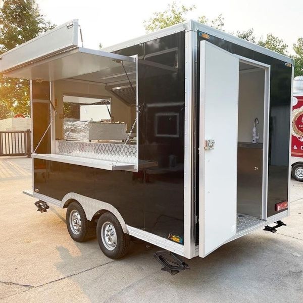 Street Commercial Food Truck for Food Store Fully Equipped Restaurant Customized Size