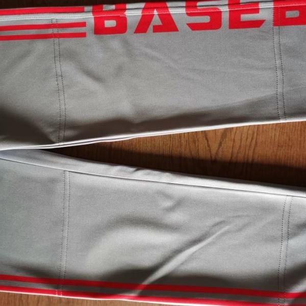 Quick Drying Custom Baseball Pants , 300gsm 95cm Outseam Navy Blue Baseball Pants