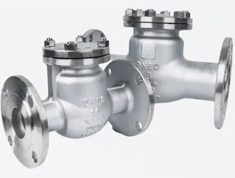 Manual Lift Type Flanged Check Valve Multi-material One Way Non Return Check Valve