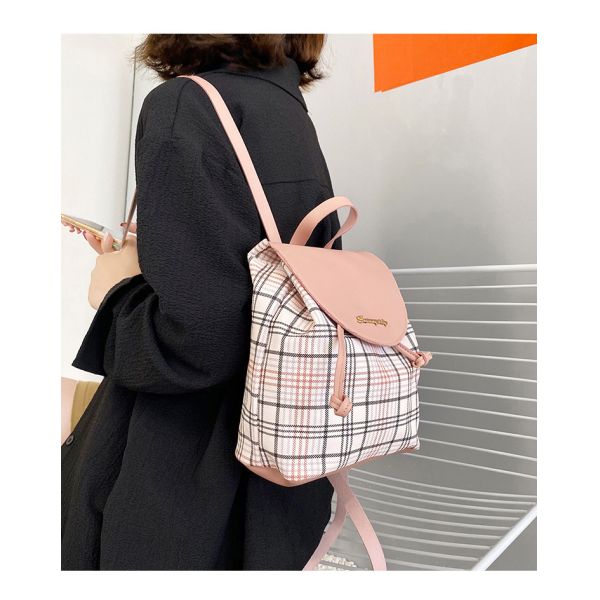 Multi-Function Mini Backpack for Teenage Girls Fashionable Style and Zipper Closure