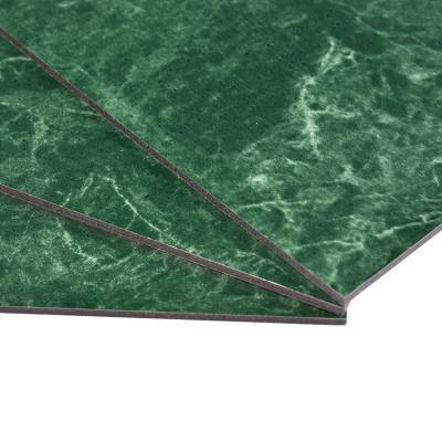 Painel composto de alumínio de superfície de mármore flexível para fachadas de construção
