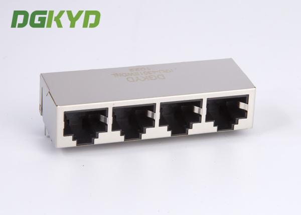 Rj45 1000M 1 * 4 с четырмя отверстиями трансформатора 10 соединитель Pin для чистых применений моста