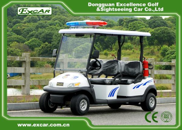 EXCAR 48V 4 assenta o logotipo personalizado da patrulha do carro-patrulha veículo bonde bonde