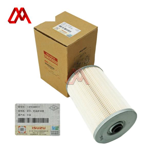 El filtro de aceite para ISUZU EXR/6WA1 CXZ
