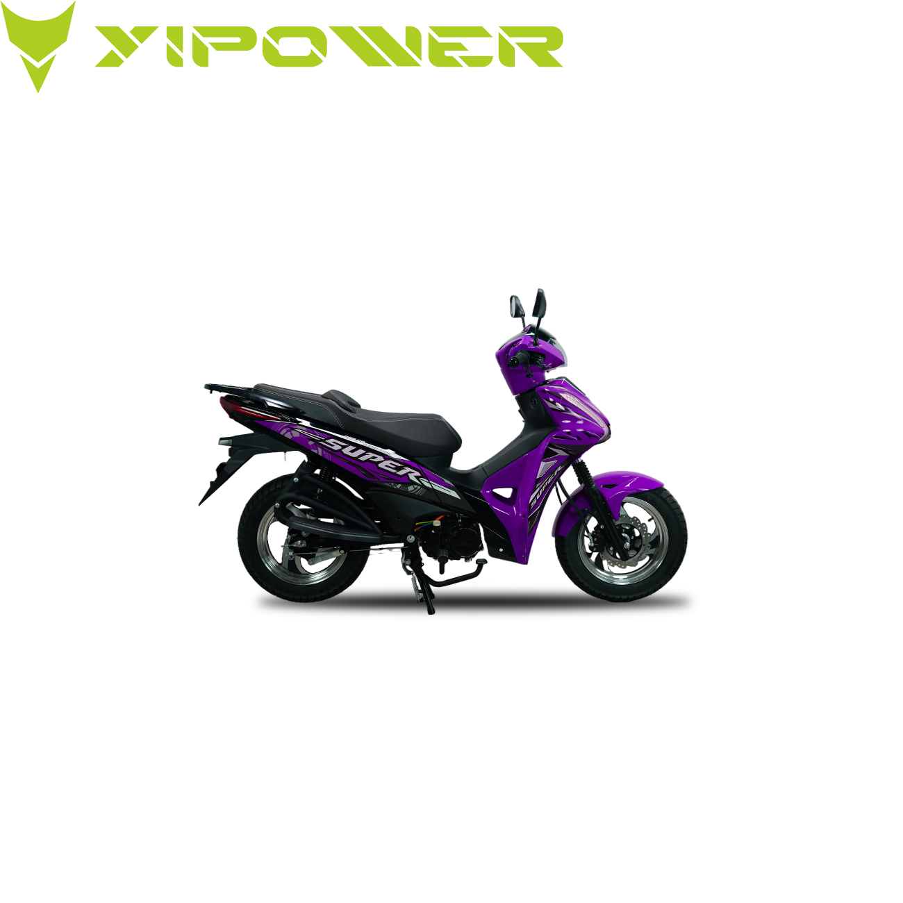 Dual-Speed Electric Underbone Motorcycle with 150kg Max Load Capacity, 17-inch