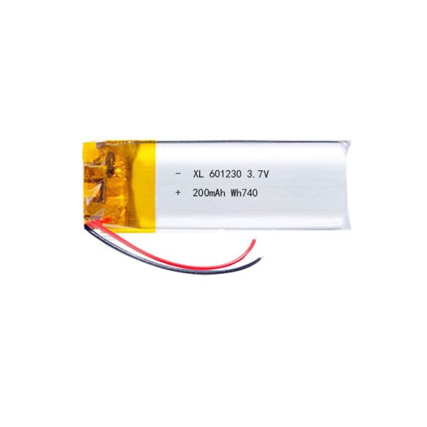 601230 3.7V 200mAh Li-Polymer Battery for POS Machine / Bluetooth Device