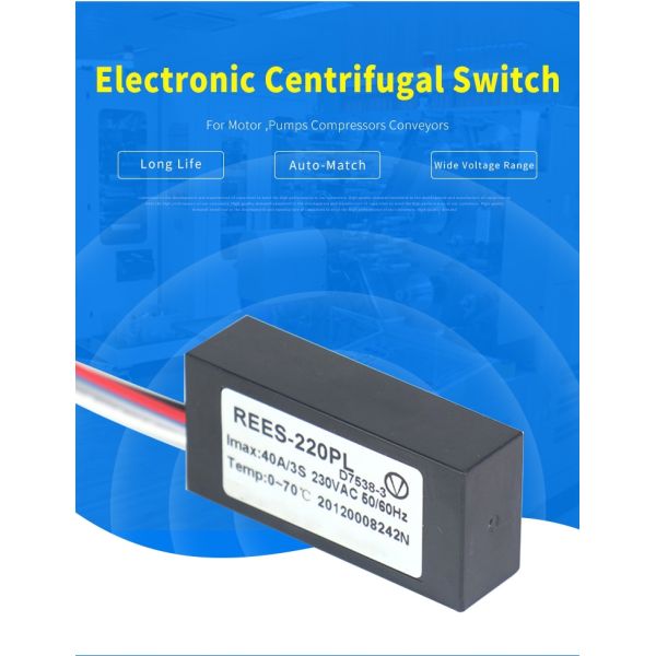 REES-220PL 40A/3S 230VAC Electronic Centrifugal Switch For Pump