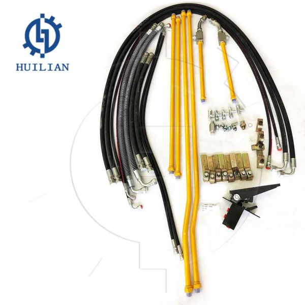 komatsu PC55MR Excavator Комплект трубопровода гидравлического отбойного молотка Комплекты шлангов для отбойного молотка Rock Breaker Hammer