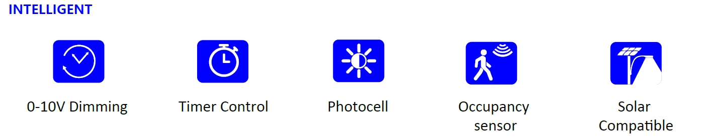 IP65 наружное светодиодное уличное освещение 45W-250W с датчиком движения фотоэлементов Zigbee Dimming для шоссе