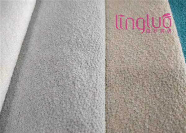 Flower Dot Flannel Imitation Linen Fabric High Nobler Skin Friendly