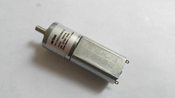 Smooth Operation DC Gear Motor Totally Enclosed With Stainless Steel Shaft Material