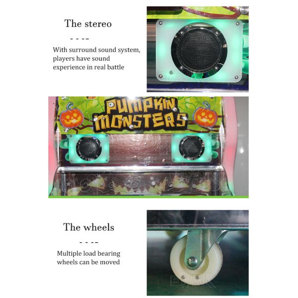 Water Shooting Coin Operated Arcade Machines Lottery Game Equipment