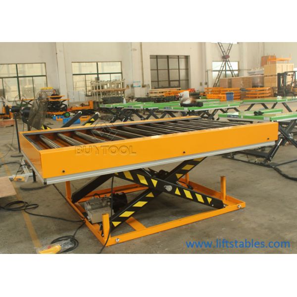 24 x 36 de borracha estacionários pequenos do rolo do poder da tabela de elevador 1000kg do manual 2200lbs revestidos