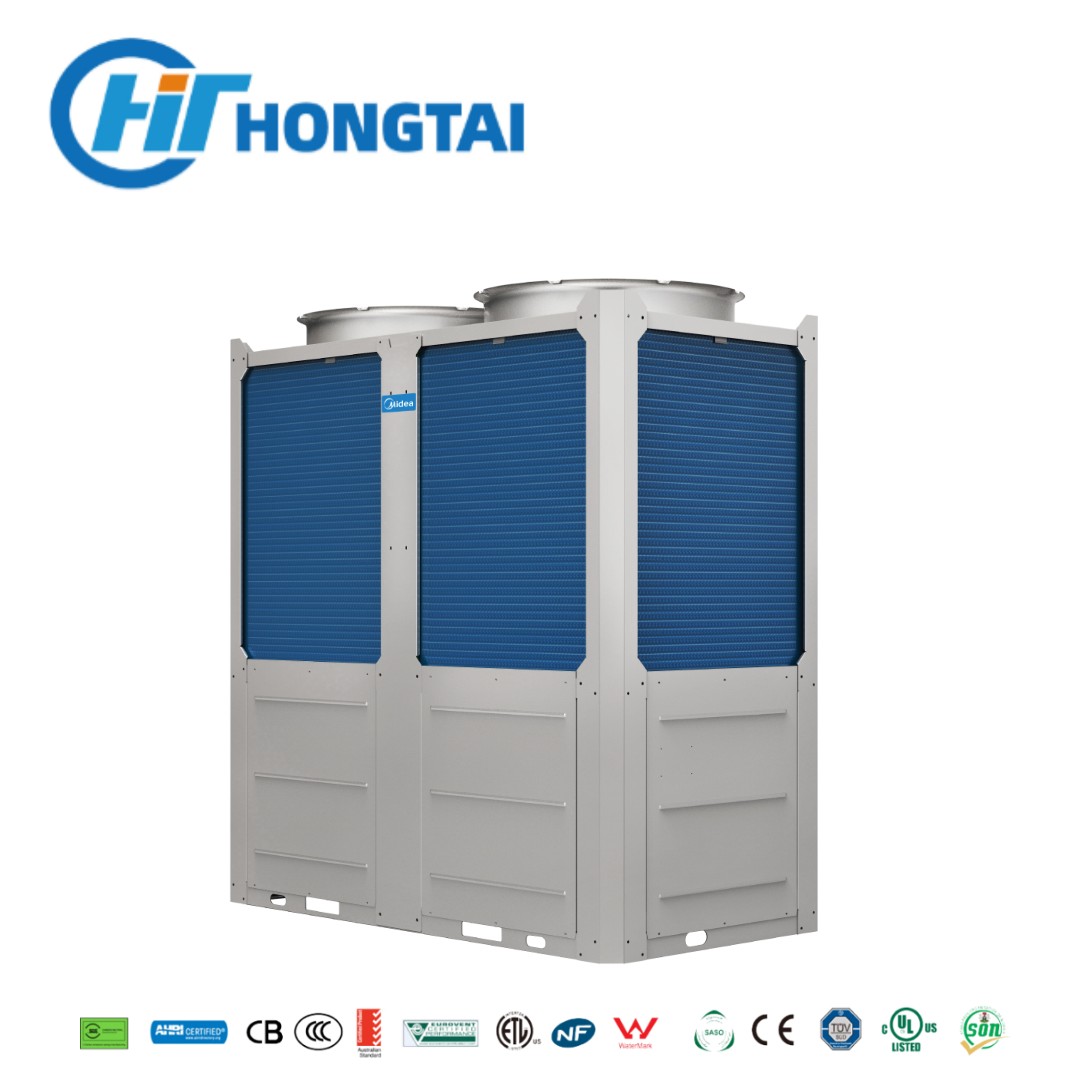 Modular Air Cooled Chiller 35-2240 kW | EVI Heat Pump -20C COP 3.27 Build the Plant You Need Today Add Exactly What You Need Tomorrow