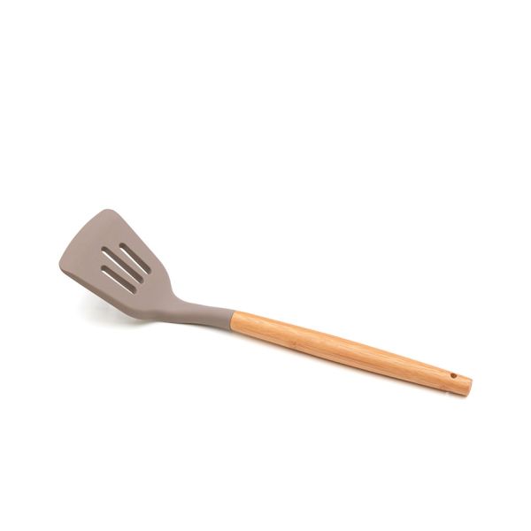 Nonstick покрытые утвари 828g силикона лопаткоулавливателя бака кухни варя