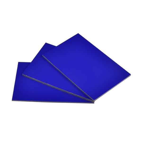 High Impact Resistance Nano Aluminum Composite Panel With PE PVDF Coating Good Sound Insulation