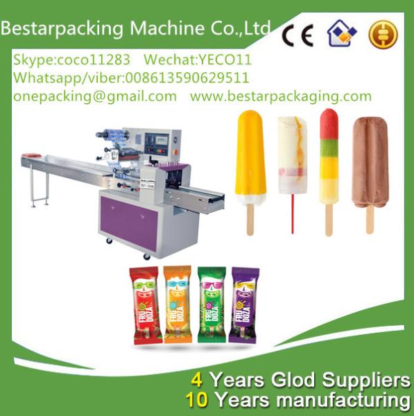 Popsicle Packing Machine, Popsicle Wrapping Machine, Popsicle Packaging Machinery