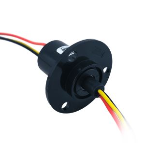 Bague collectrice silencieuse 10A petit modèle connecteur électrique rotatif à 360 degrés