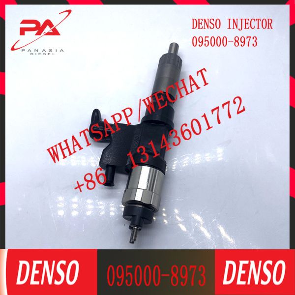 Инжектор топлива двигателя Hino Kobelco части двигателя дизеля строительной техники 095000-8973