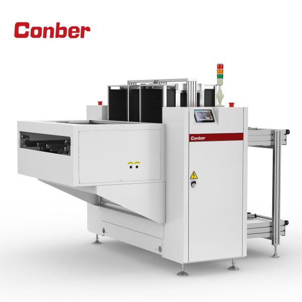 Dual Track Automatic PCB Unloader Machine