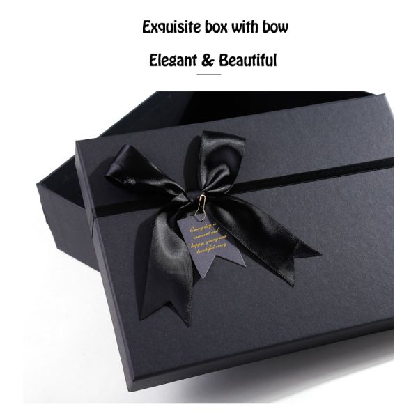 Подарка картона ODM коробки дизайна коробки оптового упаковывая черные присутствующие для духов губной помады