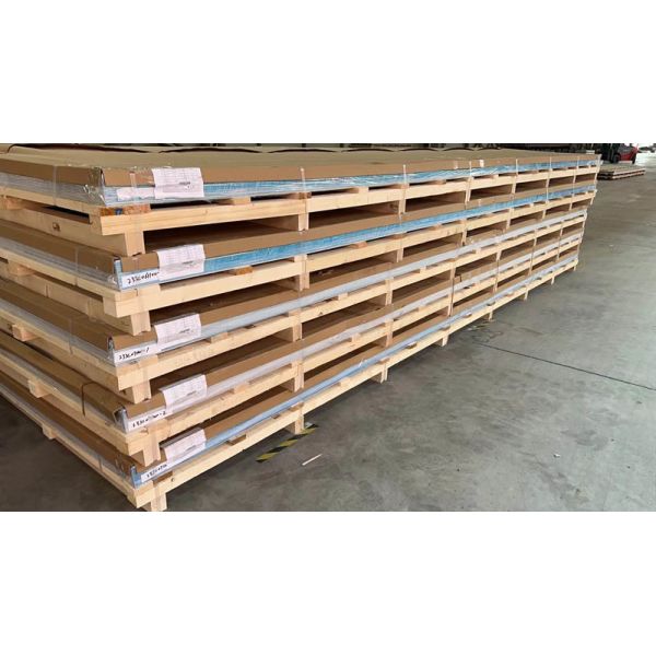 H32 5454 5182 5052 Hoja de aluminio para camión cisterna cilíndrico