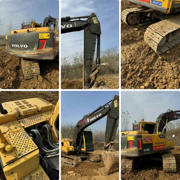 Volvo EC140 14 Ton Used Crawler Excavator Second Hand Heavy Equipment Digger