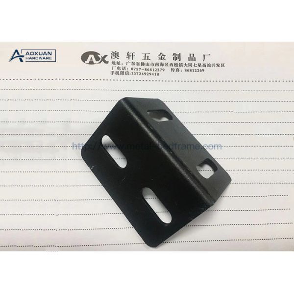 Industrial Load Bearing Black 3mm Square Corner Brace