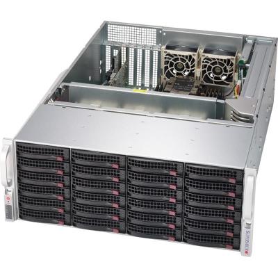 16 DIMMs Supermicro SSG-6049P-E1CR24H 4U Rackmount Server For Xeon Gold 5222 Processor