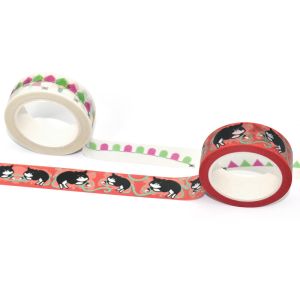 Cinta de papel japonesa de Washi de la brisa tropical para la decoración de la caja de regalo