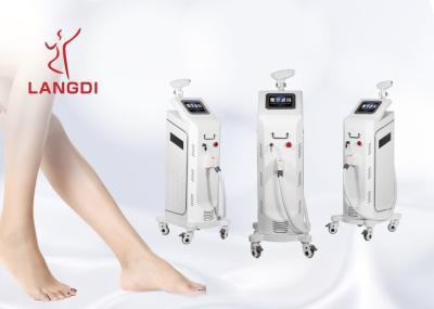 750nm 810nm Hair Removal Permanent Machine Stationary 600w 1 Million Shots
