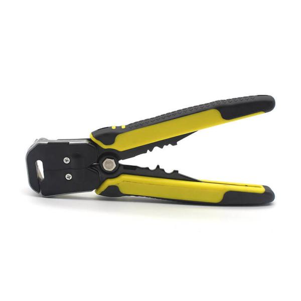 Apoyo personalizado OEM 8 pulgadas cortador de cable de cobre Crimper herramienta Stripper de alambre de acero