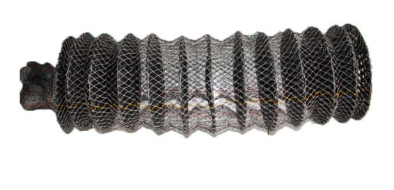 Green Black Commercial Fishing Net Scallop Lantern Nets Long Working Life