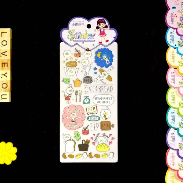 Enterprise Logo Transfer Decal Stickers Repeatable Washing Foam Animal Stickers