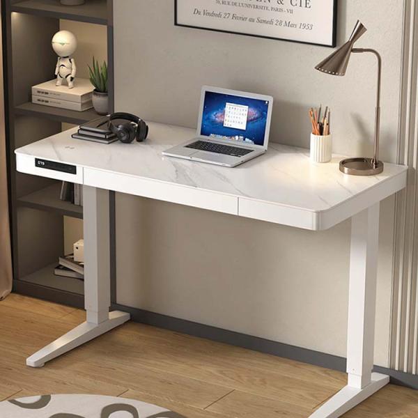 Industrial Coffee Station Electric Height Adjustable Desk for Living Room Event Table