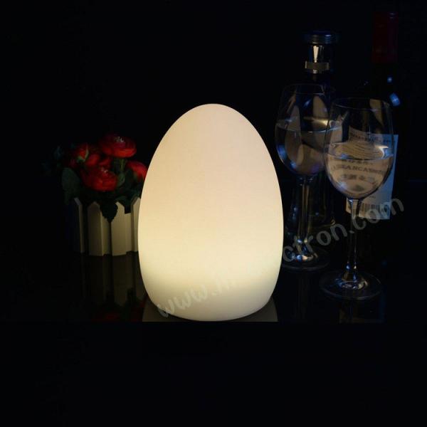 plastic egg lamp /illuminated table lamp /led lighted egg lamp