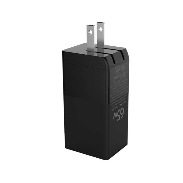 QC4.0 PD3.0 GaN Fast Charger USB C 3 Port 65W  For IPhone 12 Pro Max Macbook