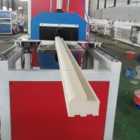 Machine d'extrusion de cadre de porte en PVC à haut rendement avec contrôle automatique de la température, sortie 200-250 kg/h