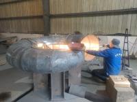 Partes de turbinas de água com 4 lâminas de aço inoxidável