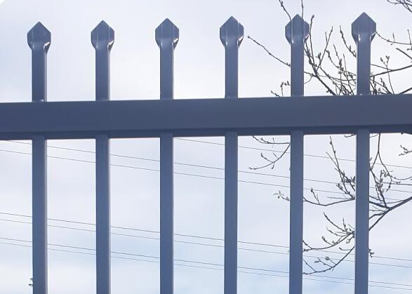 Adjustable Modular Wrought Cast Iron Fencing Powder Coated