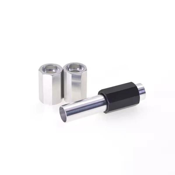 Control numérico piezas de giro CNC para metal M2 M4 M6 M8 M10 M12 M14 acero inoxidable Bush VCR adaptador de rodamiento Hex Nut