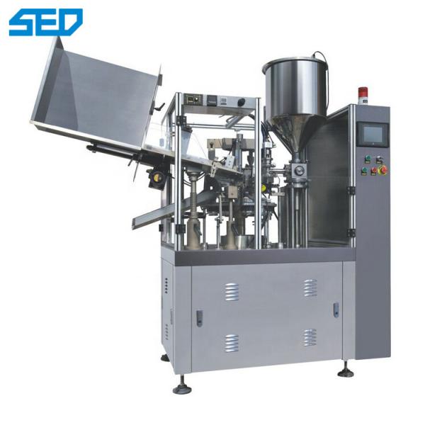Máquina de vedação automática de enchimento de tubos de plástico e flexível