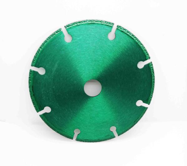 vacuum brazed super thin metal cutting diamond  blade with fast cutting speed and durable life