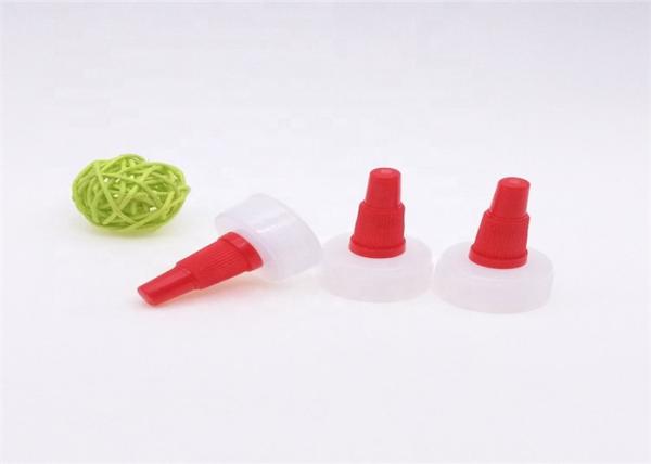 No Spill Plastic Bottle Lids , Customized Silicone Stretch Lids 28/410