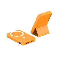 O móbil portátil Powerbank conduziu do carregador sem fio do ímã da exposição o rádio rápido do carregador para Iphone 11 12 13